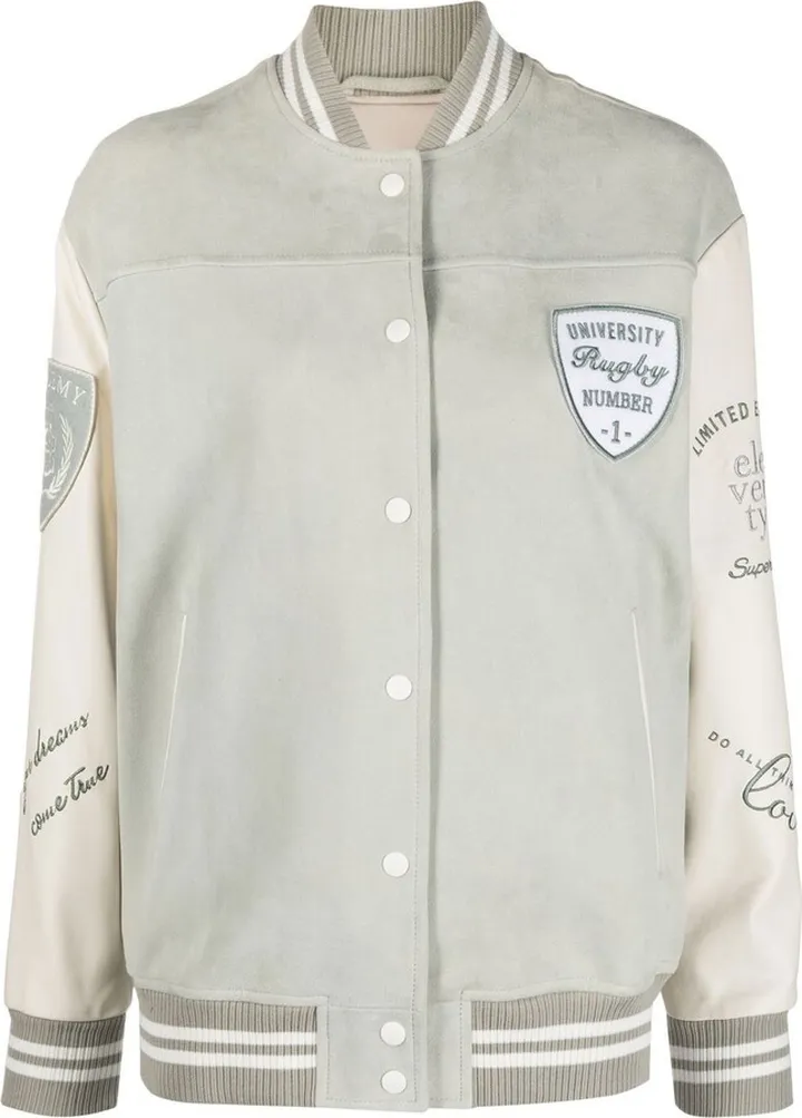 Leather Bomber Jacket