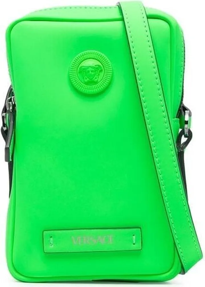 Medusa-plaque crossbody bag