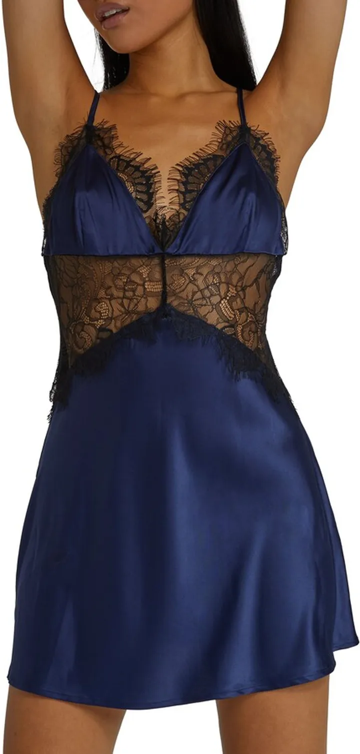 Helena Lace & Satin Chemise