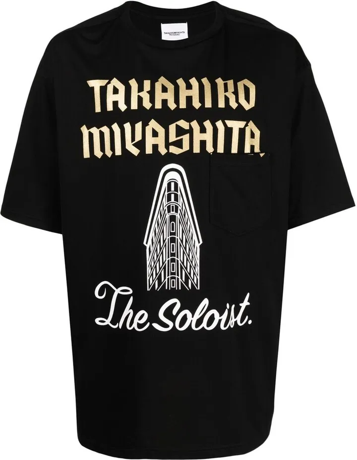 logo-print short-sleeved T-shirt