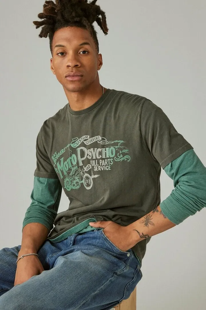 Sturgis Ombre Moto Grapic Tee
