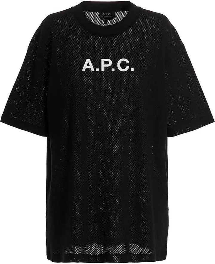 A.P.C. Logo Printed Crewneck T-Shirt