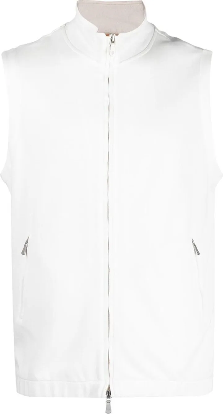 Zip-Up Lounge Vest