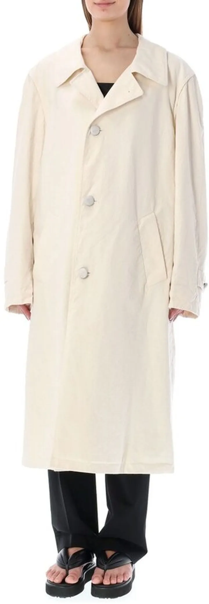 Maison Margiela Buttoned Trench Coat