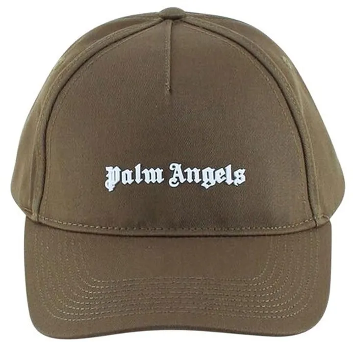 Palm Angels Classic Logo Detailed Baseball Hat