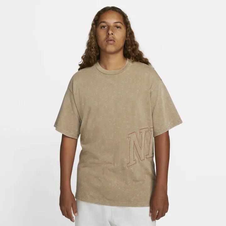Nike Unisex Fadeaway T-Shirt in Brown