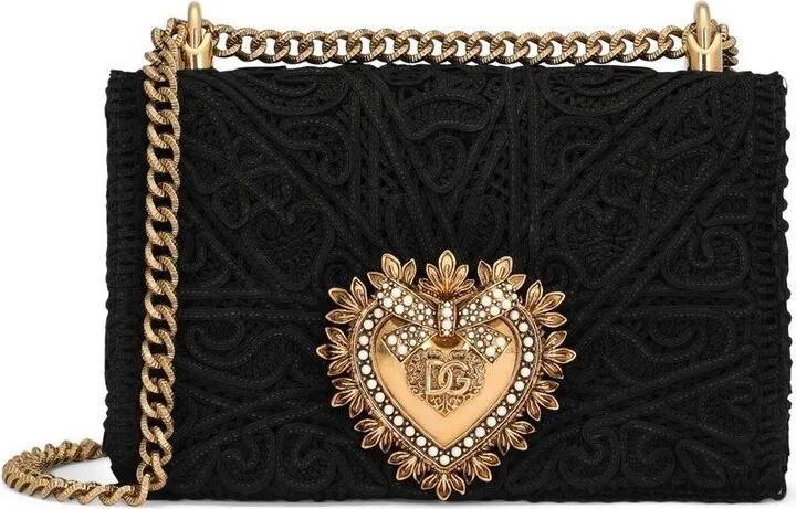 medium Devotion cordonetto lace bag
