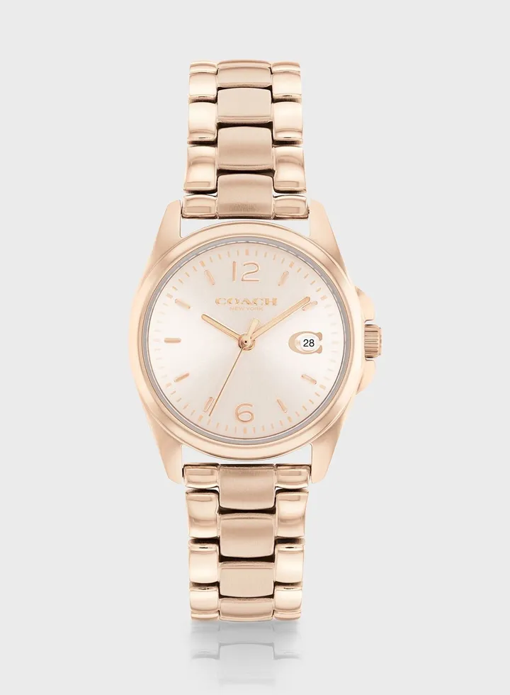 Greyson Steel Strap Analog Watch