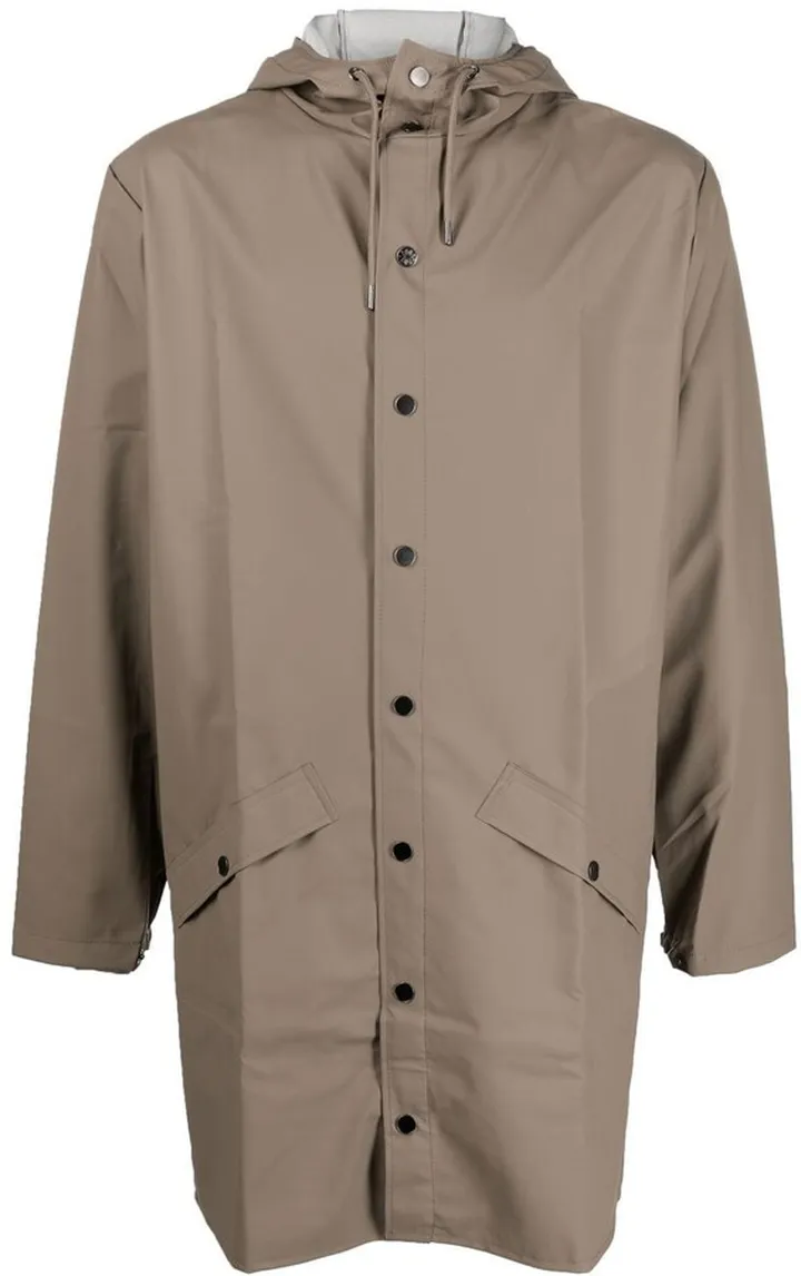 Drawstring Hooded Coat