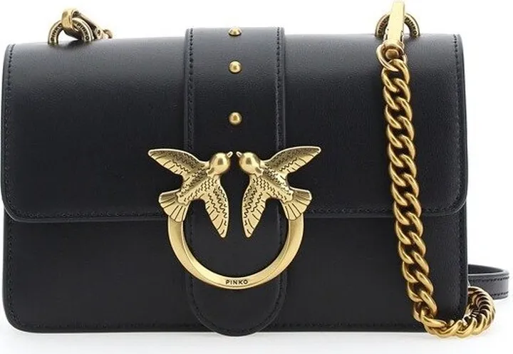 Pinko Love One Mini Logo Plaque Crossbody Bag