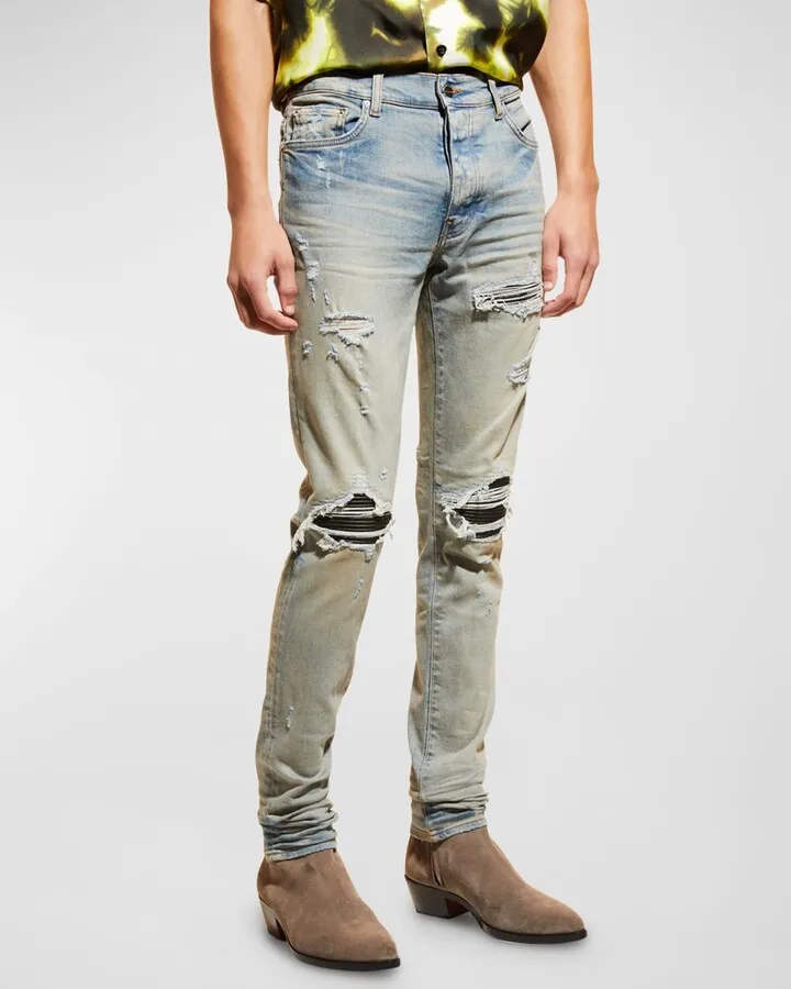 Men's MX1 Destroyed Skinny Jeans