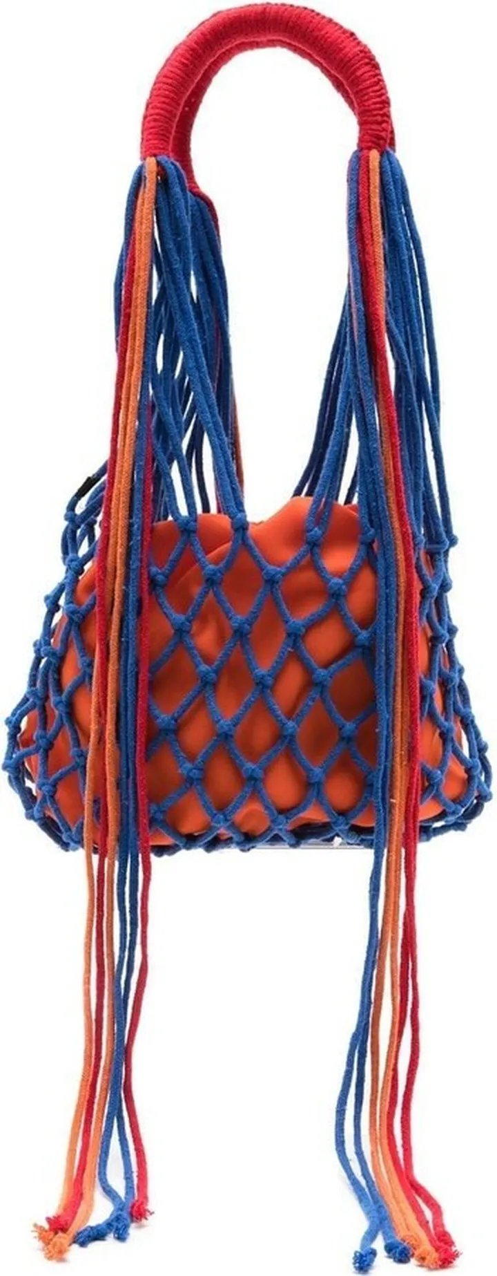 Malala mini macramé tassel shoulder bag