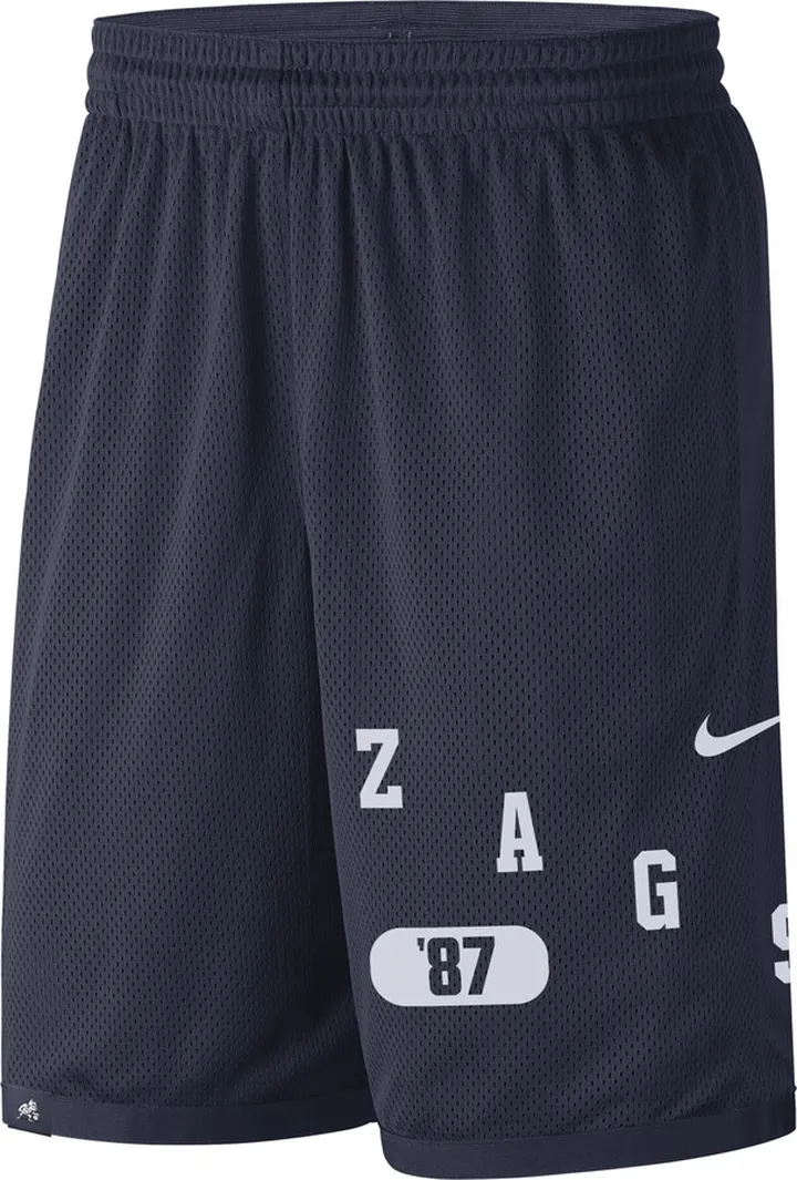 Gonzaga Nike Men's Dri-FIT College Shorts in Blue