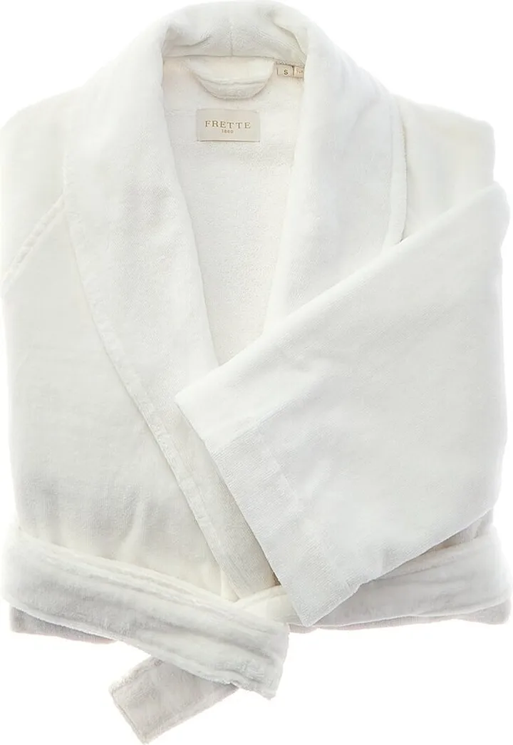 Frette Velour Shawl Collar Robe