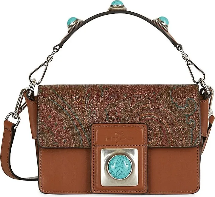 Small Coated Canvas Shoulder Bag