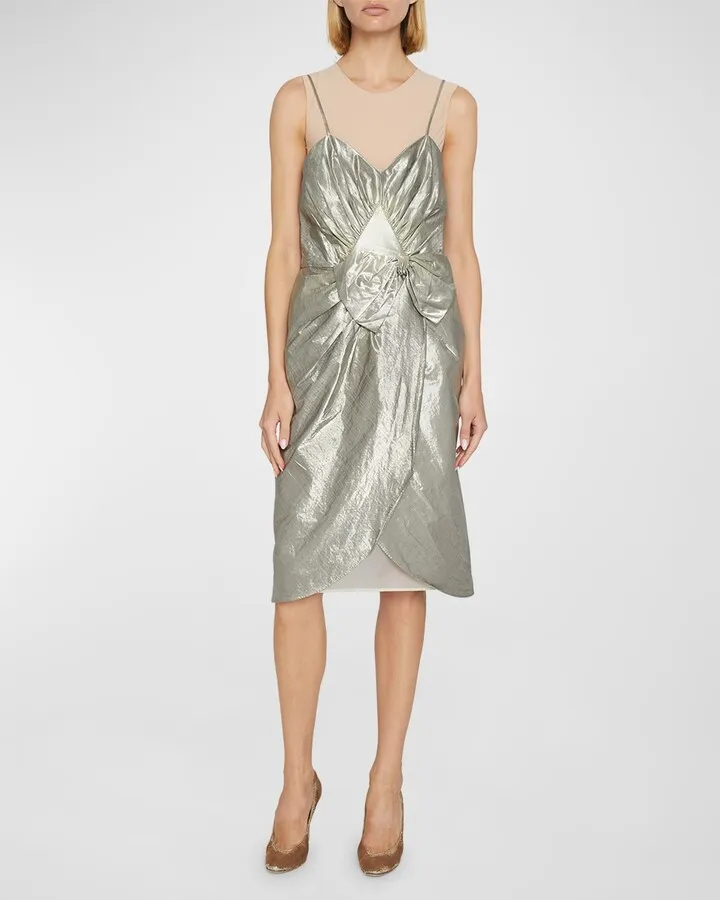 Bow Front Tank Dress