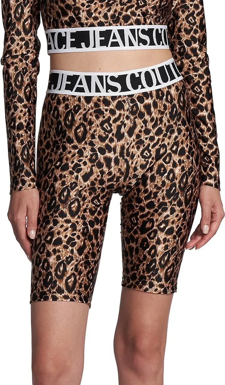 Animalier Leopard Bike Shorts