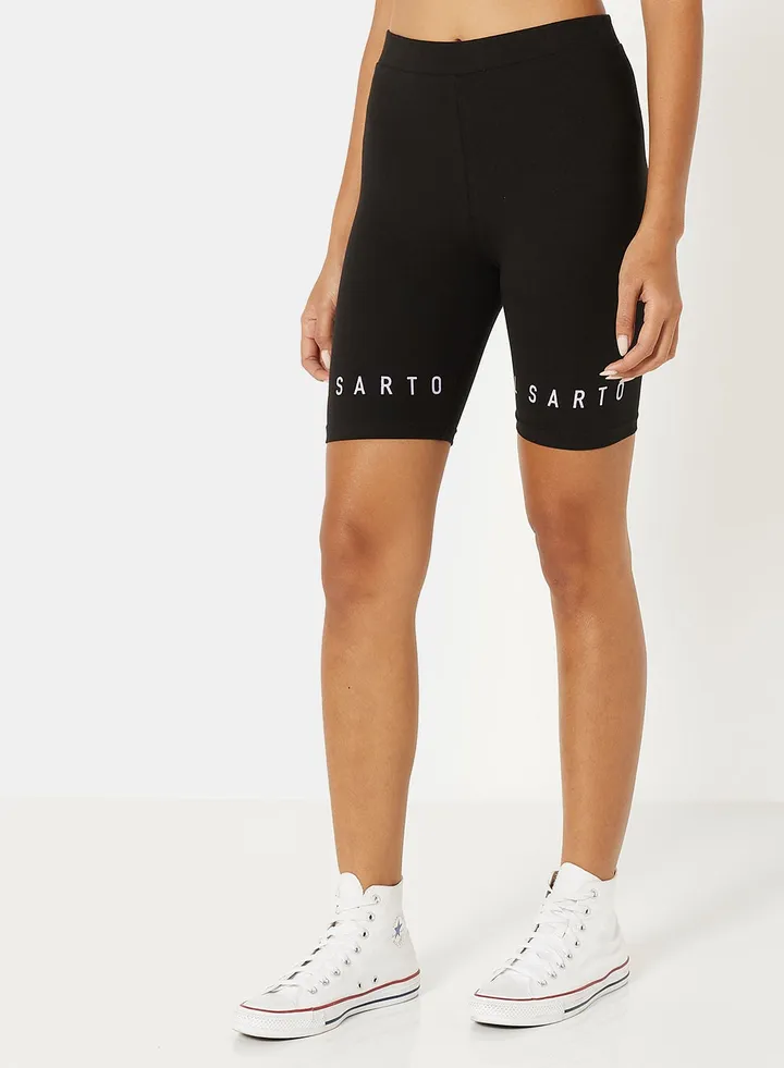 Logo Bike Shorts