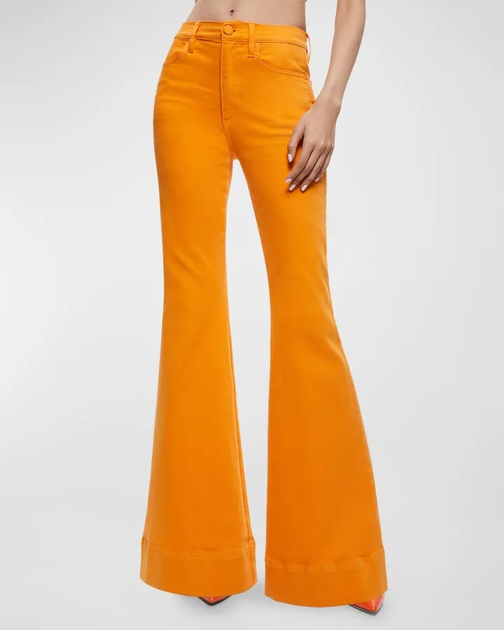 Beautiful High-Rise Bell Jeans