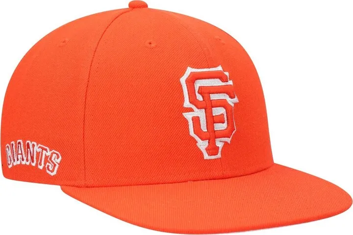 Men's '47 Brand Orange San Francisco Giants 2021 City Connect Captain Snapback Hat