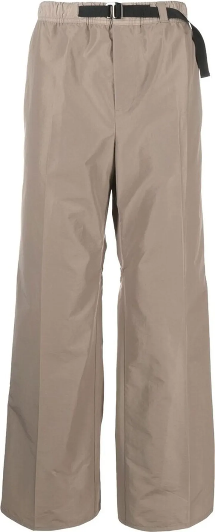 Neutral Wander Wide-Leg Trousers