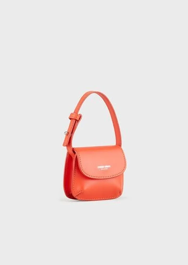 Love Collection genderless leather la Prima micro charm bag