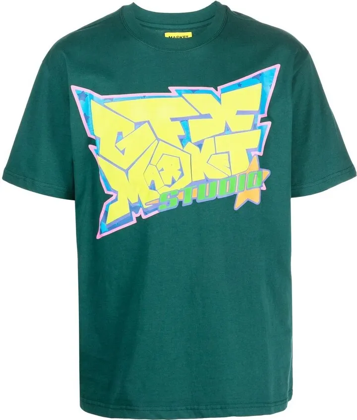 graphic-print short-sleeve T-shirt