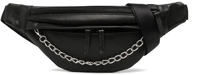 Chain-Link Detail Belt Bag