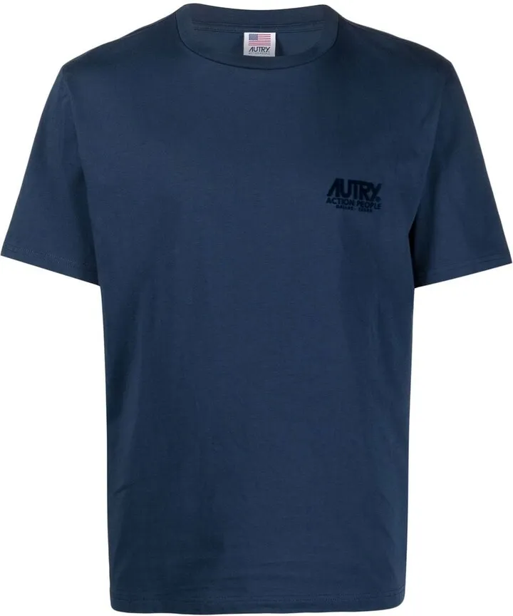 logo-print cotton T-shirt