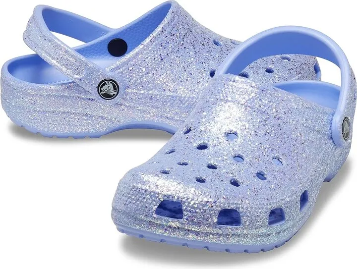 Crocs Classic Clog - Glitter (Moon Jelly) Clog Shoes