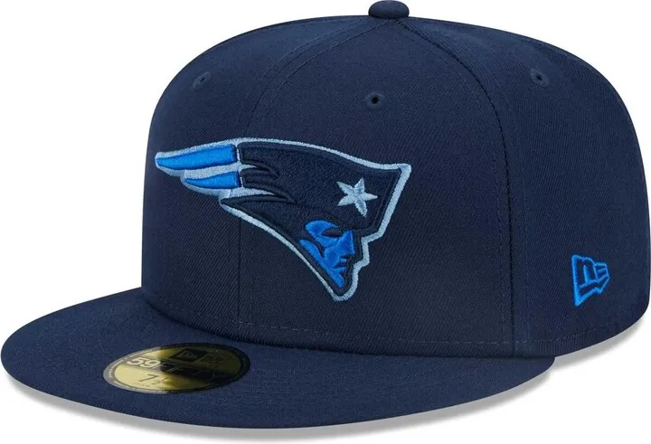 Men's New Era Navy New England Patriots Monocamo 59FIFTY Fitted Hat