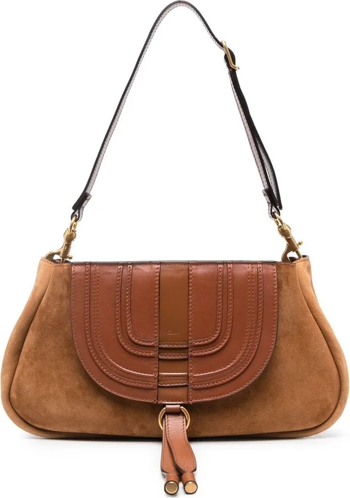 CHLOÉ- Marcie Leather Shoulder Bag