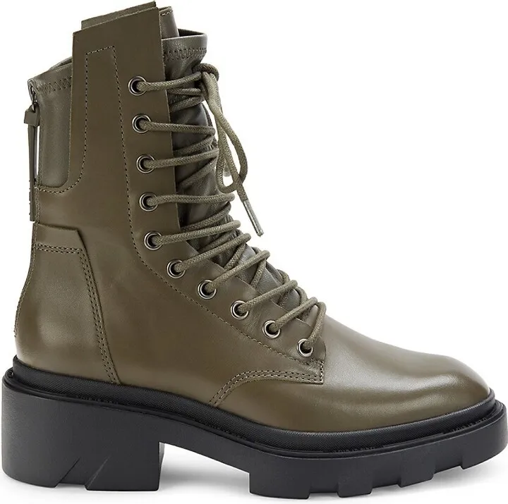 Maddox Leather Combat Boots