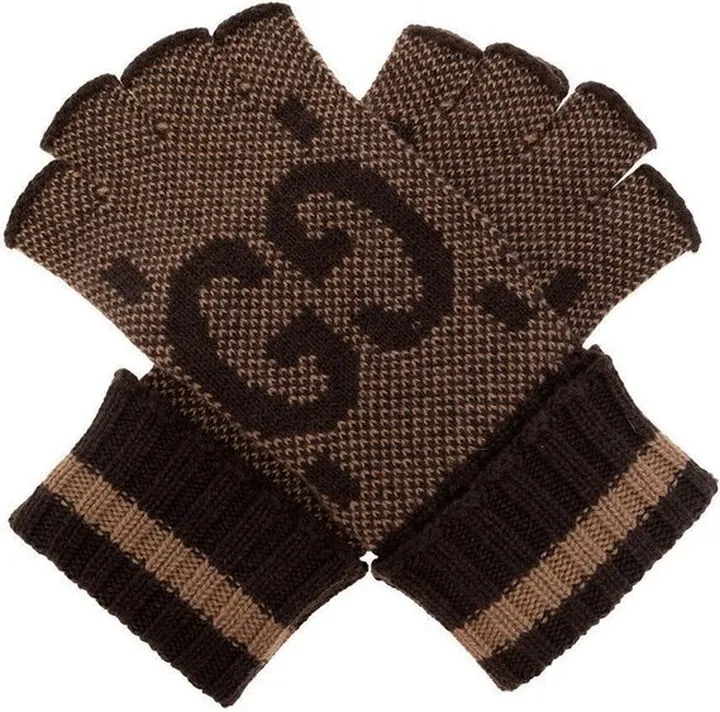 Gucci GG Fingerless Gloves
