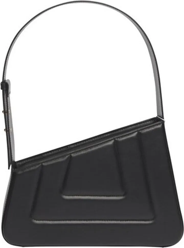 Albert Quilted black medium bag