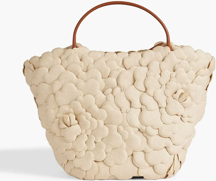 03 Rose Edition Atelier canvas and leather tote