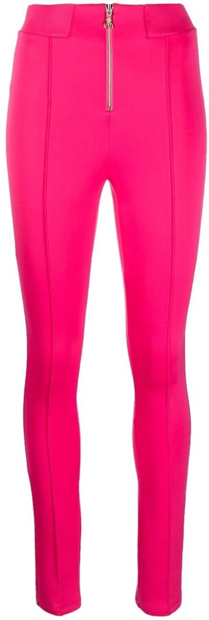 High-Waist Skinny-Fit Trousers