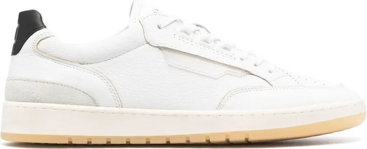 Meta low-top leather sneakers
