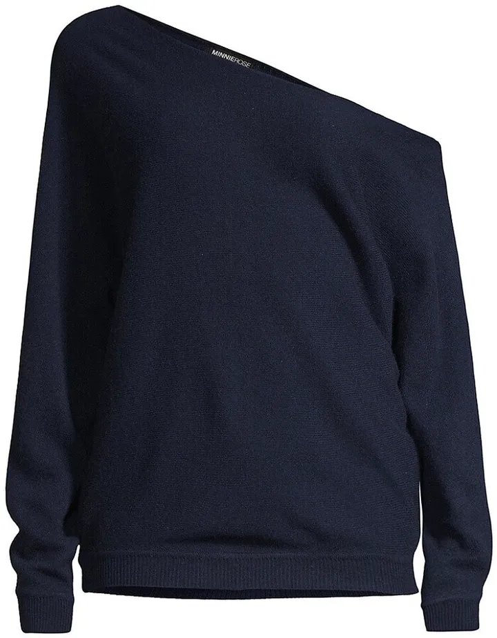 Cashmere Off-The-Shoulder Top