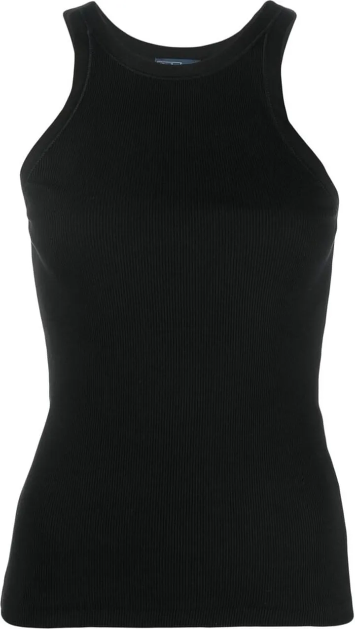 Ribbed Cotton Tank Top