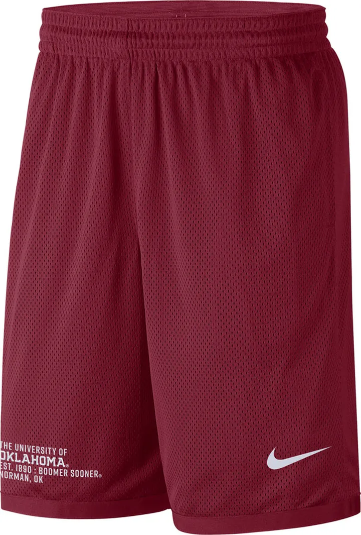 Nike Men's College Dri-FIT (Oklahoma) Shorts in Red