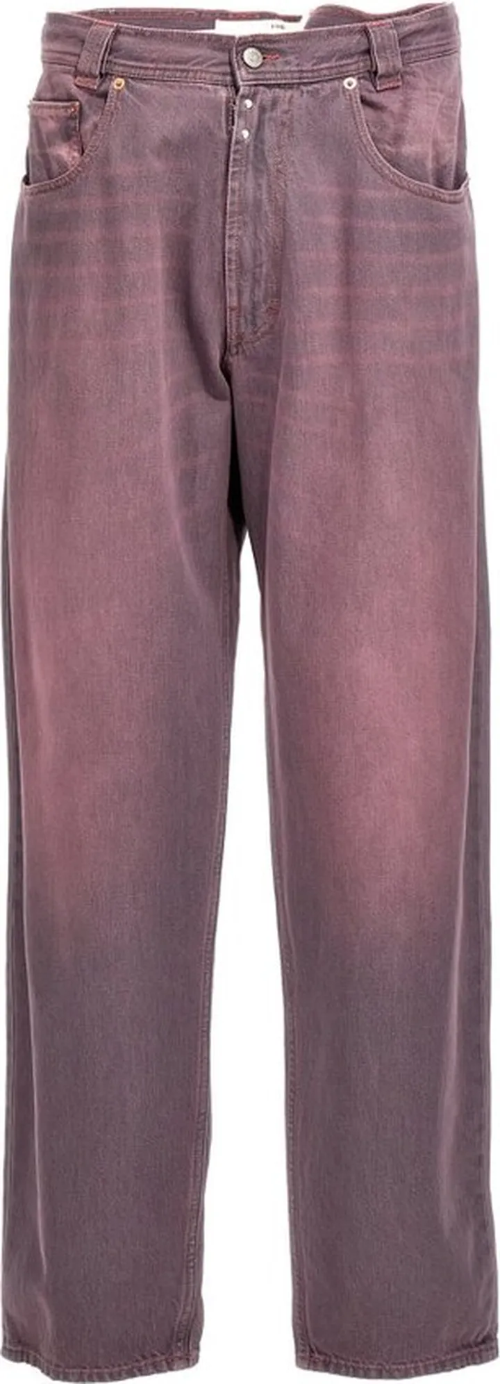 MM6 Maison Margiela Garment Dyed Wide-Leg Jeans