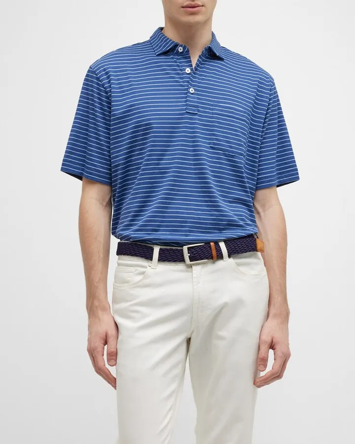 Men's Pilot Mill Stripe Polo Shirt