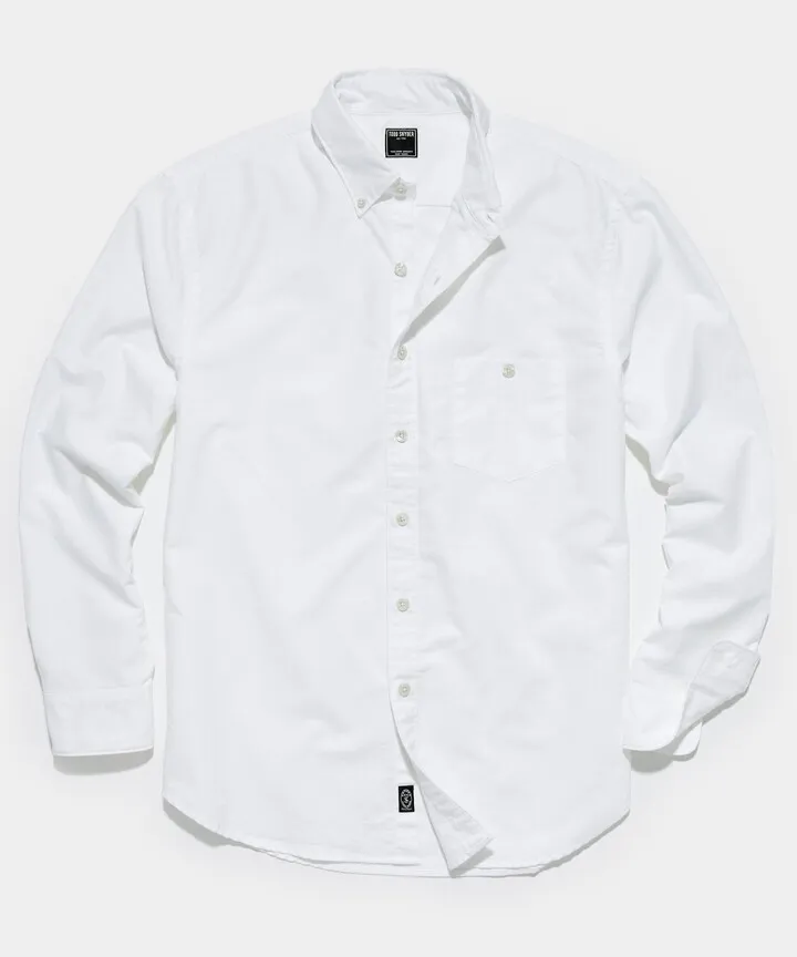 Classic Fit Favorite Oxford Shirt in White