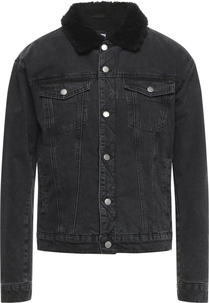 Denim Outerwear Black