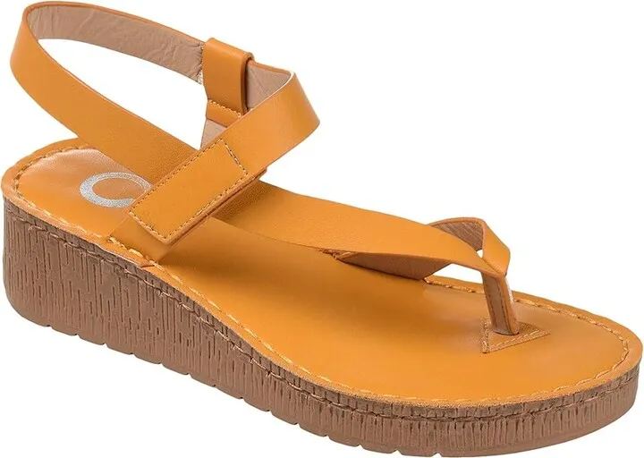 Journee Collection McCal Sandal (Tan) Women's Shoes