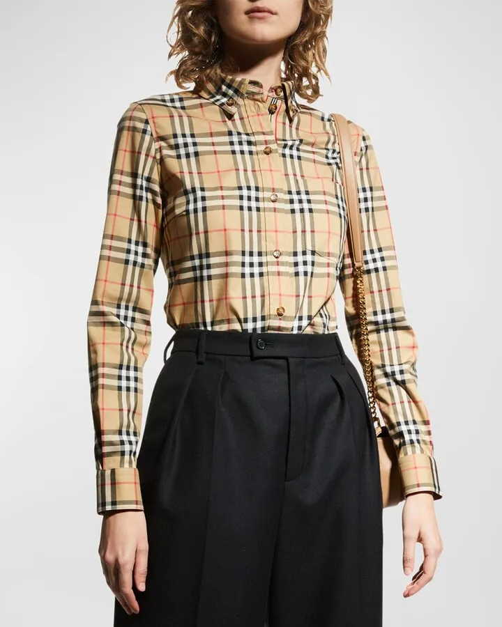 Lapwing Vintage Check Cotton Shirt
