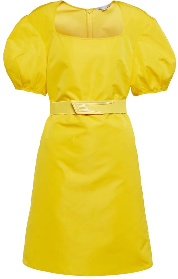 Puff sleeve minidress