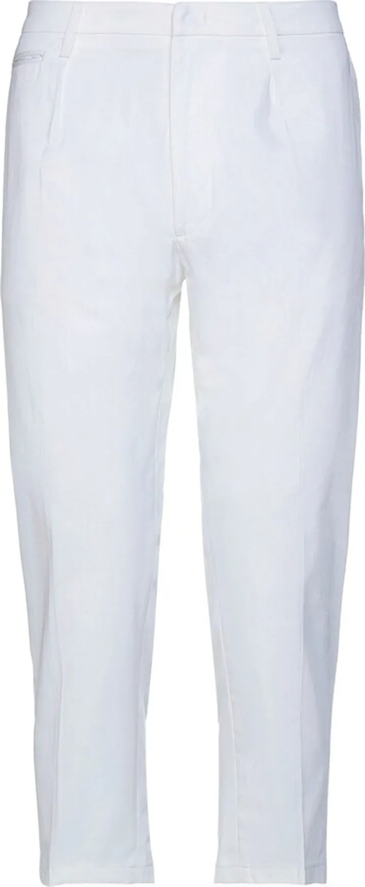 Cropped Pants White