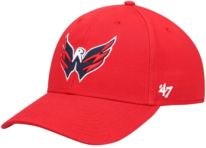 Men's Red Washington Capitals Legend Mvp Adjustable Hat